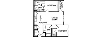 Jade Floor Plan at Prism at Diamond Ridge, Pennsylvania, 15108
