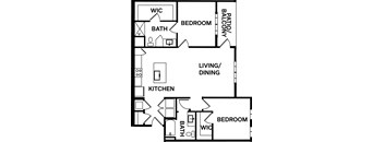 Prism Floor Plan at Prism at Diamond Ridge, Moon Township, PA, 15108