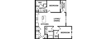 Sandstone Floor Plan at Prism at Diamond Ridge, Pennsylvania