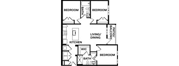 Slate Floor Plan at Prism at Diamond Ridge, Moon Township, 15108