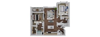 2 bed 2 bath I at The Quinn Luxury Apartments, Florida