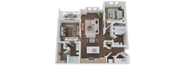 2 bed 2 bath F at The Quinn Luxury Apartments, Pensacola 32526