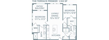 The Terrace Premier Floorplan at The Quarry, Colorado, 80526?