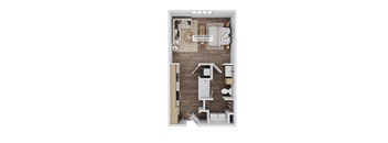 The Aviator S1 Floorplan at The Stadler Luxury Apartments, Bradenton, 34210