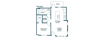 Sole Floor Plan  at The Sophia, Venice