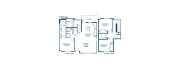 Spiaga Floor Plan  at The Sophia, Florida