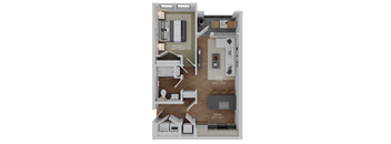 The Bungalow+ (Classic A1+) Floor Plan at Stella, San Tan Valley, AZ 85143