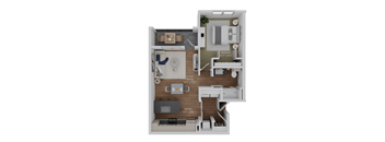 The Loft+ (Classic A2+) Floor Plan at Stella, San Tan Valley, AZ 85143