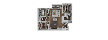 The Grandiose (Classic C2) Floor Plan at Stella, San Tan Valley, AZ 85143