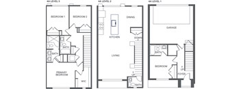 4A Floor Plan at Citadel at Castle Pines, Castle Pines, Colorado