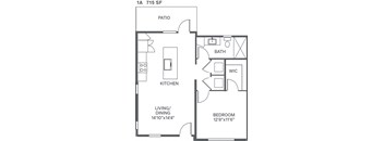 1A Floor Plan at Citadel at Castle Pines, Castle Pines, CO, Colorado