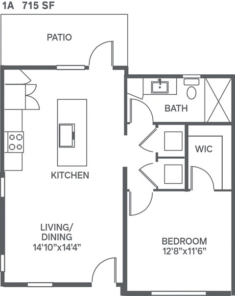 1A Floor Plan at Citadel at Castle Pines, Castle Pines, CO, Colorado