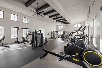 24-Hour Fully Equipped Fitness Center with Technogym equipment dedicated to fitness, health and wellness.