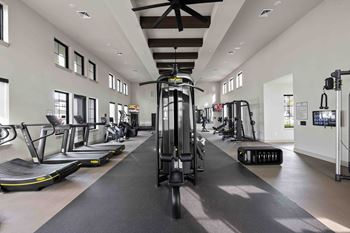 24-Hour Fully Equipped Fitness Center with Technogym equipment dedicated to fitness, health and wellness.