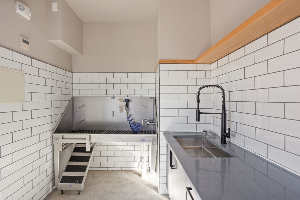 Pet wash station at The Maddox Luxury Apartments, Buckeye, AZ, 85326