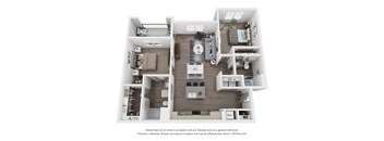 B2 Floor Plan at The Maddox, Arizona