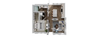 1 bed 1 bath at The Hadley Luxury Apartments, North Port