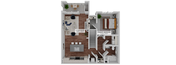 1 bed 1 bath at The Junction at Rockledge Apartments, Rockledge