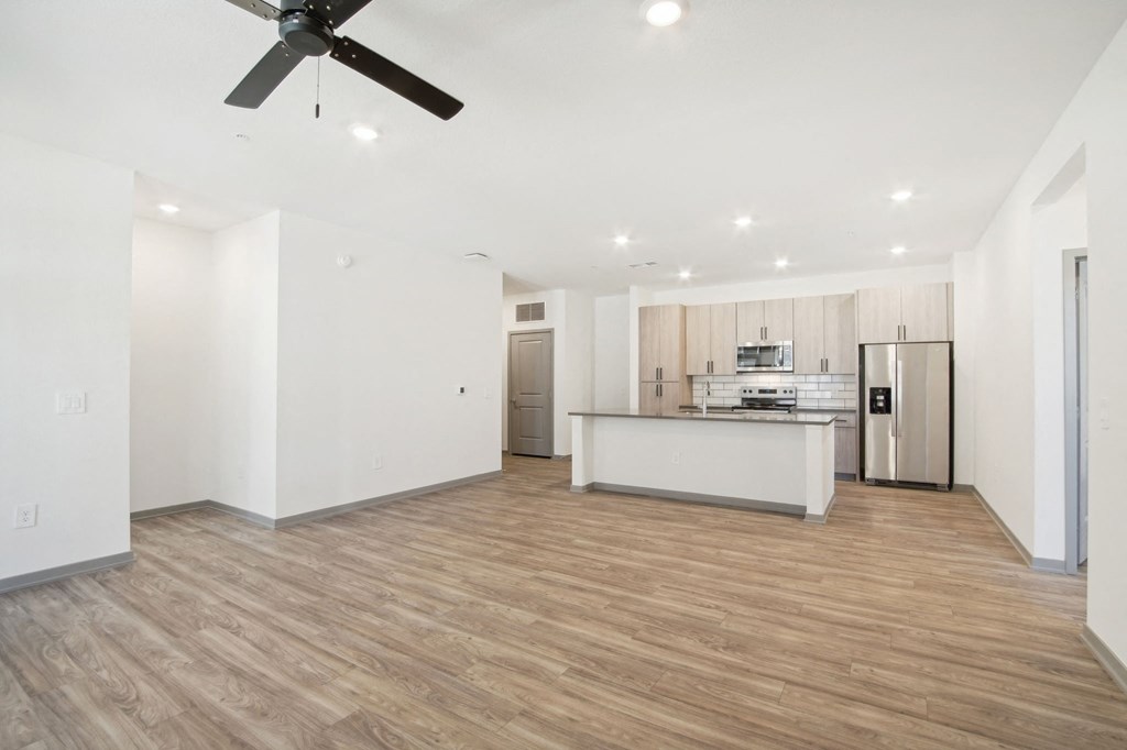 Unfurnished Living Area at The Maddox Luxury Apartment Homes, Buckeye, Arizona