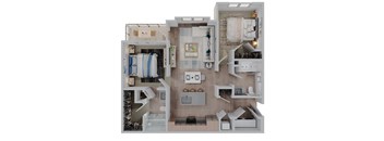 2 bed 2 bath B at The Quinn, Pensacola, FL, 32526