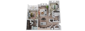 2 bed 2 bath C at The Quinn, Pensacola, Florida