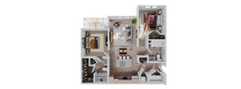 2 bed 2 bath A at The Quinn, Pensacola, FL