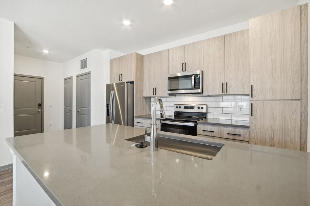 Sink With Faucet at The Maddox Luxury Apartment Homes, Buckeye, AZ
