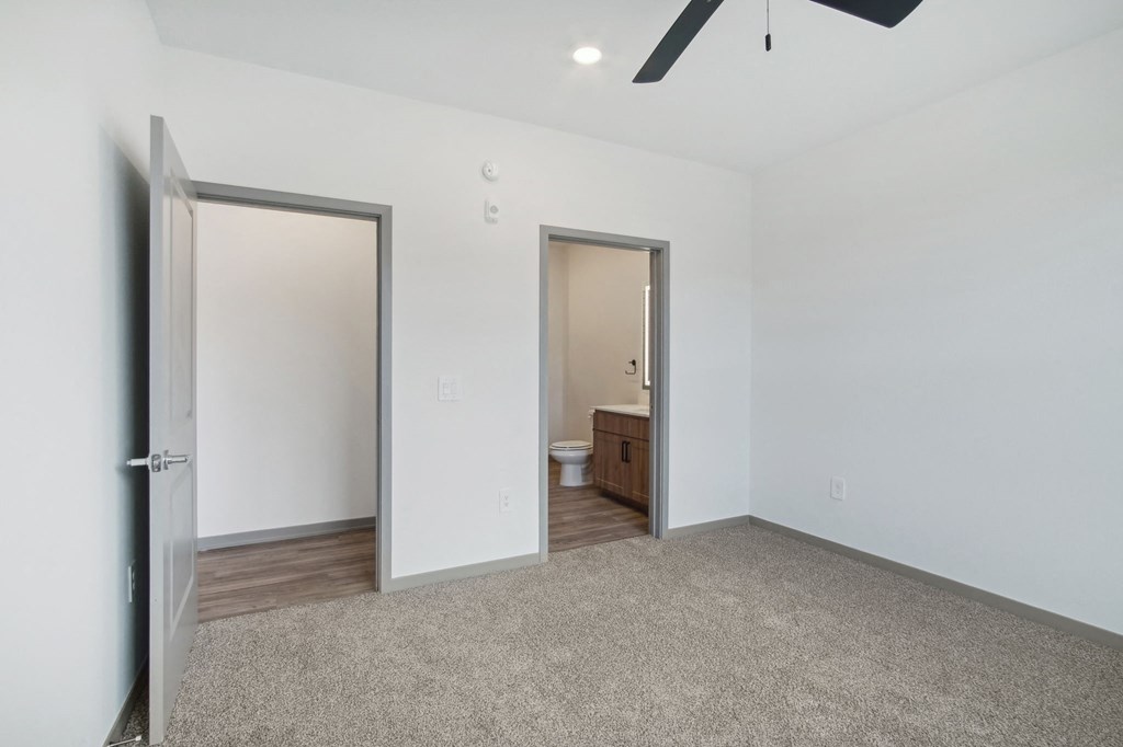 Bedroom With Ceiling Fan at The Maddox Luxury Apartment Homes, Arizona, 85326
