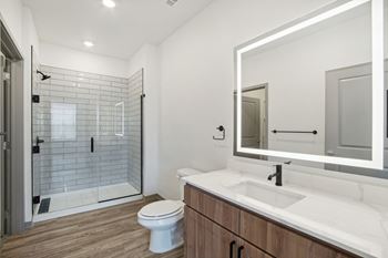 Bathroom With Bathtub at The Maddox Luxury Apartment Homes, Arizona