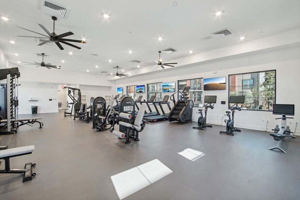 the gym at The Maddox Luxury Apartment Homes, Buckeye, 85326