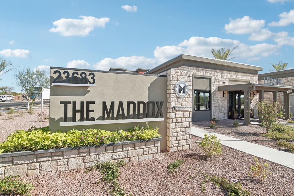Property Signage at The Maddox Luxury Apartment Homes, Buckeye, 85326