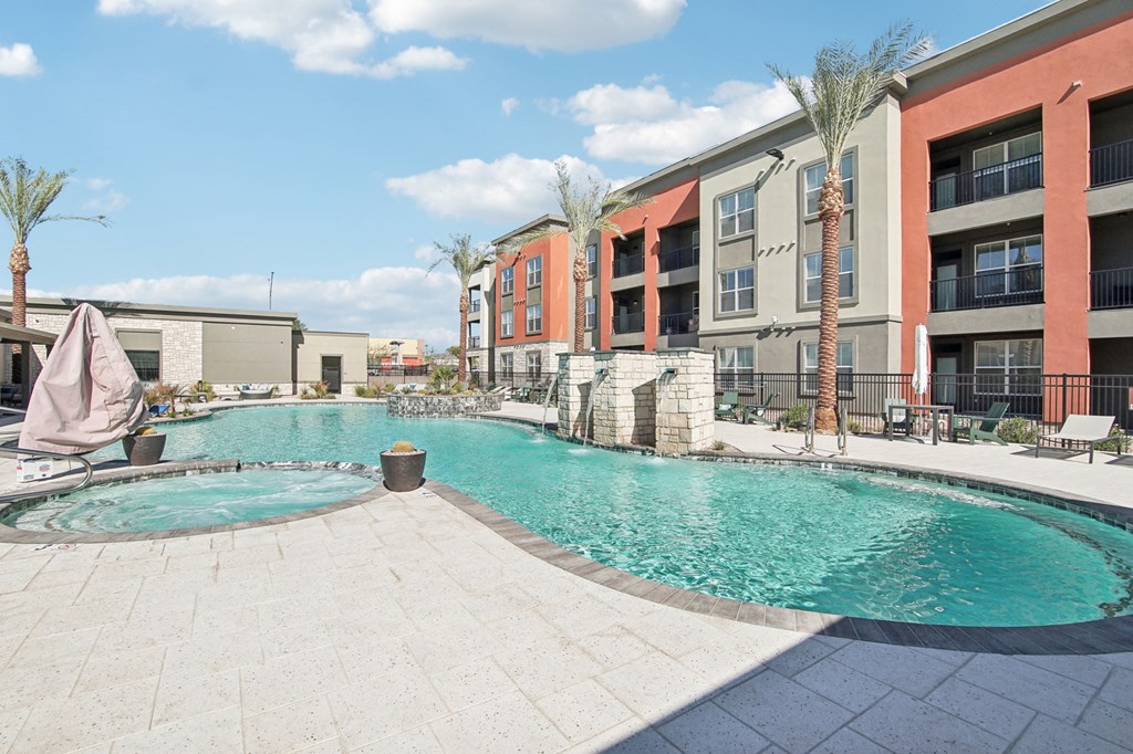Pool View at The Maddox Luxury Apartment Homes, Buckeye