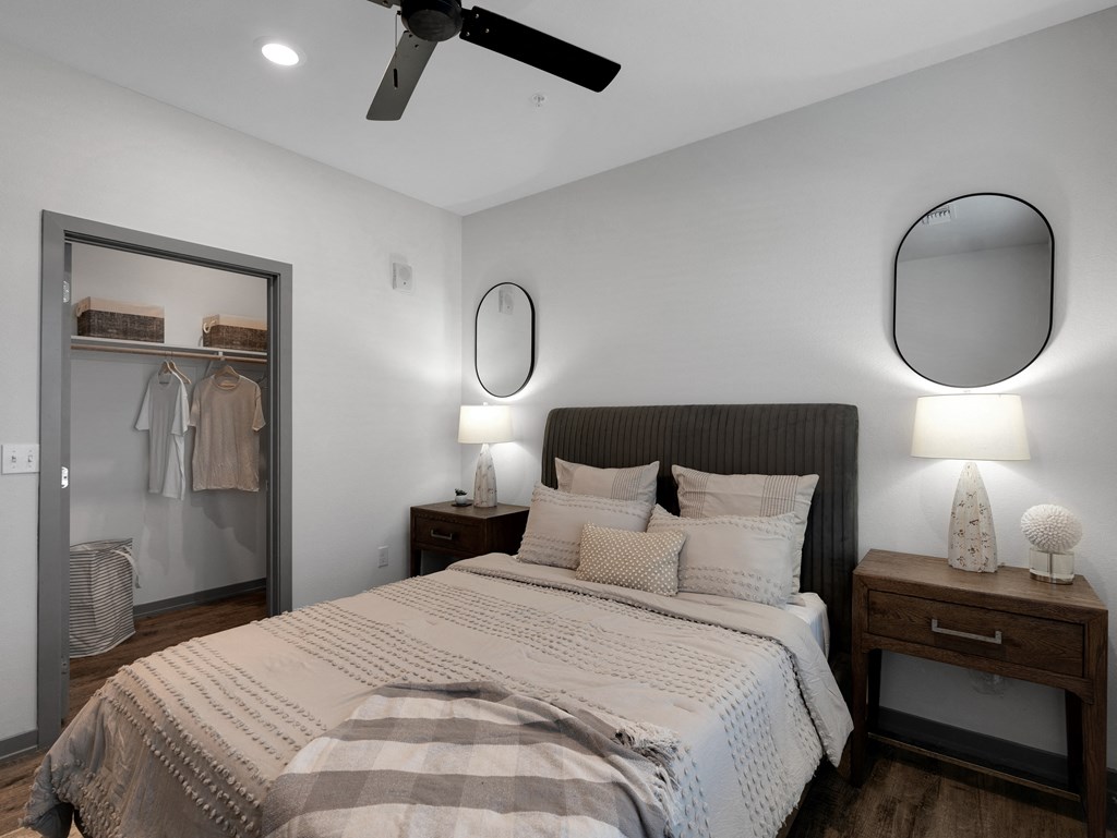 Bedroom With Closet at Drift, Florida