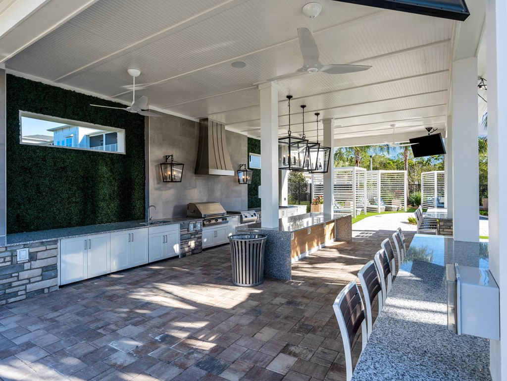 Outdoor Kitchen at Drift, Daytona Beach
