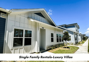 a single family rentals luxury villas on the side of a house  at The Sophia, Venice, 34275