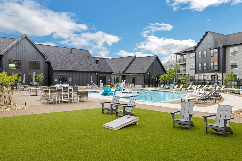 our apartments offer a clubhouse with a pool  at Prism at Diamond Ridge, Pennsylvania, 15108