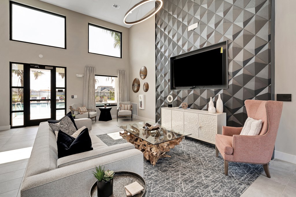 Living room at The Sophia, Venice, FL, 34275