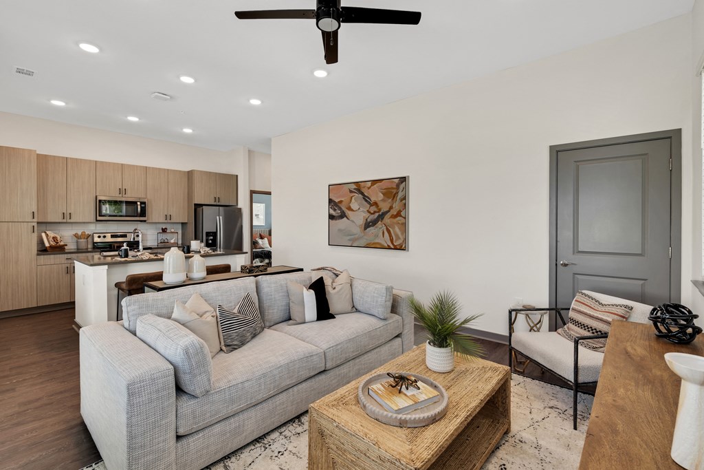 Living room at The Sophia, Venice, FL, 34275