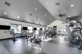 Fitness Center With Modern Equipment at The Depot, Missouri, 64083