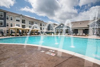 Pool With Foutains at Watermark at Steele Crossing, Arkansas, 72703
