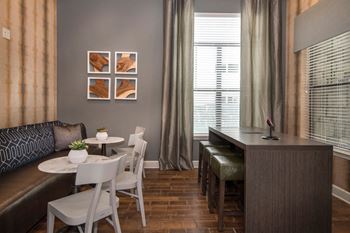 Kitchen With Living at Watermark at Steele Crossing, Fayetteville, AR, 72703