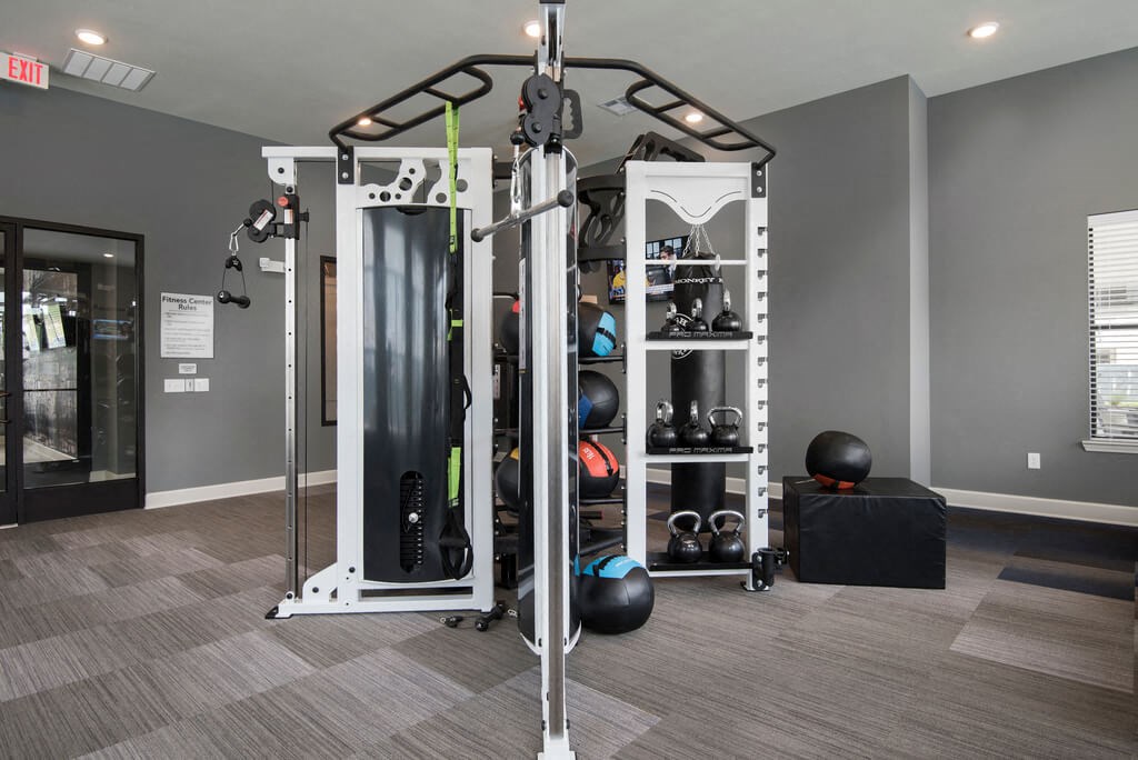 Fully Equipped Fitness Center at Watermark at Steele Crossing, Arkansas