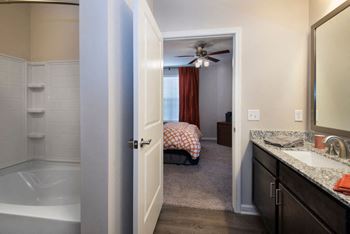 Spa Inspired Bathroom at Watermark at Steele Crossing, Fayetteville