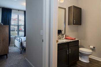 Modern Bathroom at Watermark at Steele Crossing, Fayetteville, Arkansas