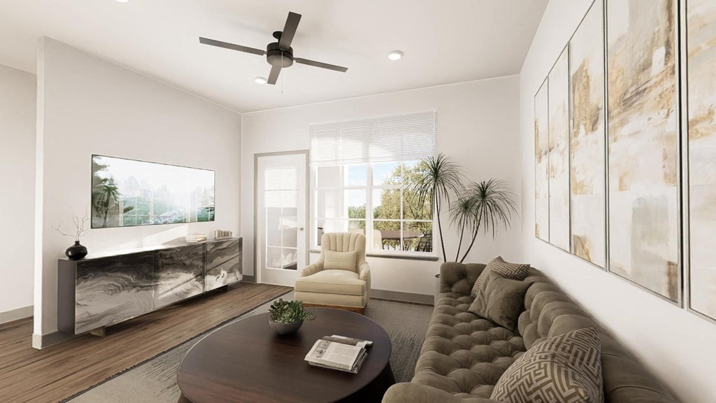 a living room with a couch and a table at Stella, San Tan Valley, AZ 85142