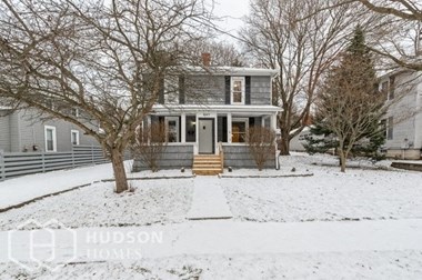 Hudson Homes Management Single Family Home For Rent Pet Friendly 207 Mill St Lodi OH 44254 3 bedrooms 1 bathroom half bath carpet wooden accents ceiling fan basement back yard patio front porch