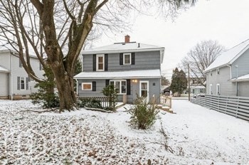 Hudson Homes Management Single Family Home For Rent Pet Friendly 207 Mill St Lodi OH 44254 3 bedrooms 1 bathroom half bath carpet wooden accents ceiling fan basement back yard patio front porch - Photo Gallery 15