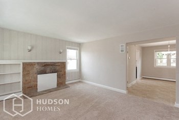 Hudson Homes Management Hudson Homes Management Single Family Home For Rent Pet Friendly 6402 Lehnert St Gwynn Oak MD 21207 4 bedrooms carpet back yard courtyard black appliances fireplace hardwood - Photo Gallery 3