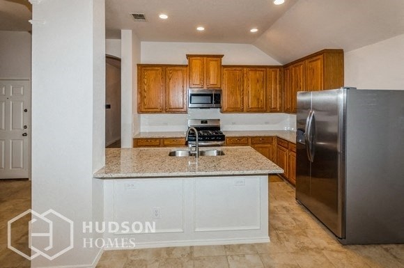 Hudson Homes Management Single Family Home For Rent Pet Friendly 3921 Foreland Dr Roanoke TX 76262 4 bedrooms 2 bathrooms carpet refrigerator dishwasher microwave single story two car garage washer dryer connections