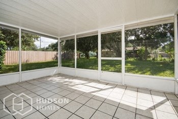 Hudson Homes Management Single Family Home For Rent Pet Friendly 4850 Worth Ave Titusville Florida 32780 Attached Garage screened in patio dishwasher microwave - Photo Gallery 12